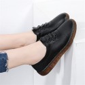 Size:4.5-9 Women Causal Flat Lace-up Loafers