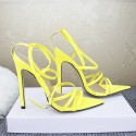 Size:4.5-11 Women Fashion Solid Color Bandage Pointed Heels Shoes