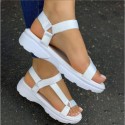 Women Casual Velcro Design Wedge Platform Sandals