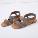 Women Casual Cross Hollow Design Flat Sandals