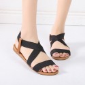 Women Casual Cross Hollow Design Flat Sandals