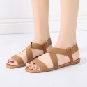 Women Casual Cross Hollow Design Flat Sandals