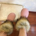 Women Fashion Round Toe Plush Flat Slip Snow Boots