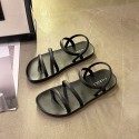 Women Casual Plus Size Round Toe Flat Sandals