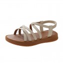 Summer Women Casual Round Toe Thick-Soled Cross Sandals