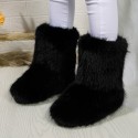 Autumn Winter Women Fashion Plus Size Warm Plush Snow Boots