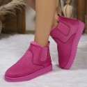 Autumn Winter Women Fashion Thickened Fleece-Lined Plus Size Snow Boots