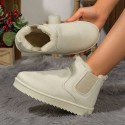 Autumn Winter Women Fashion Thickened Fleece-Lined Plus Size Snow Boots